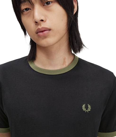 Ringer T-Shirt - Black