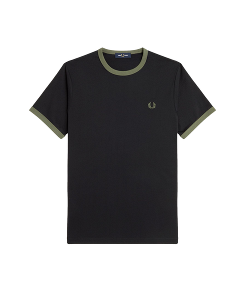 Ringer T-Shirt - Black
