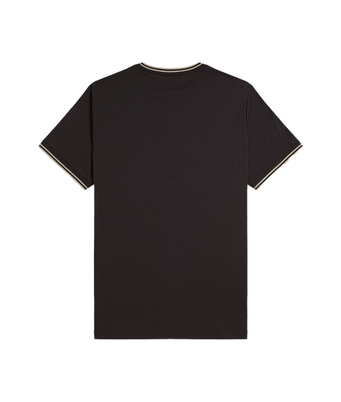 Twin Tipped Tee - Brown