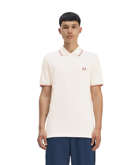 Twin Tipped Polo - Cream