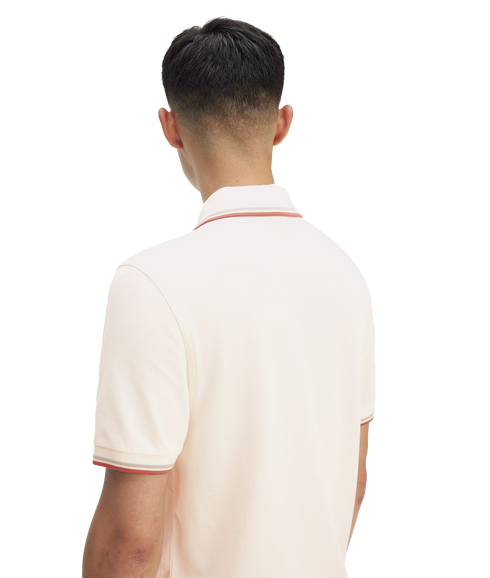 Twin Tipped Polo - Cream