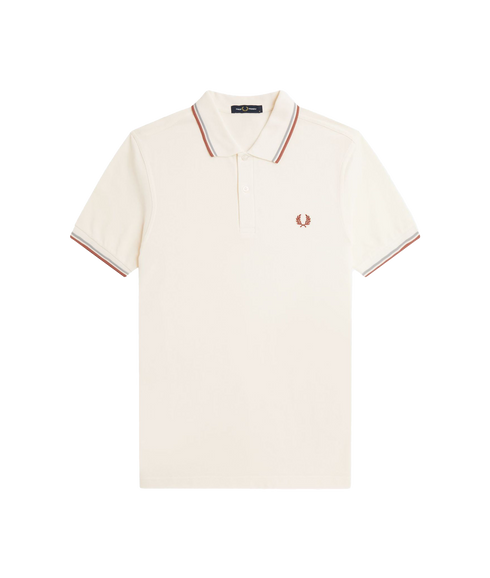 Twin Tipped Polo - Cream