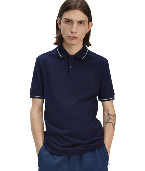 Twin Tipped Polo - Navy
