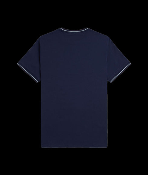 Twin Tipped Tee - Navy