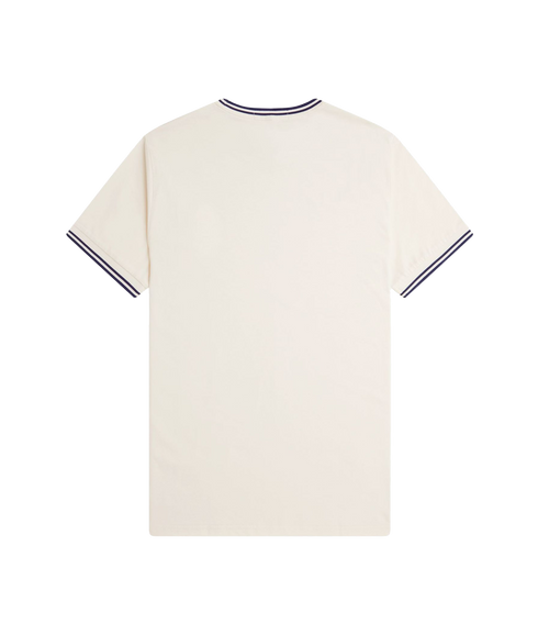 Twin Tipped Tee - Cream