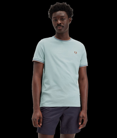 Twin Tipped Tee - Blue