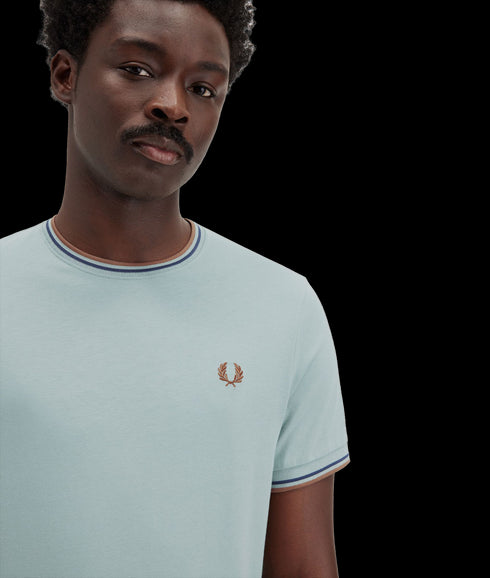 Twin Tipped Tee - Blue