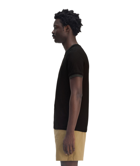Twin Tipped Tee - Black