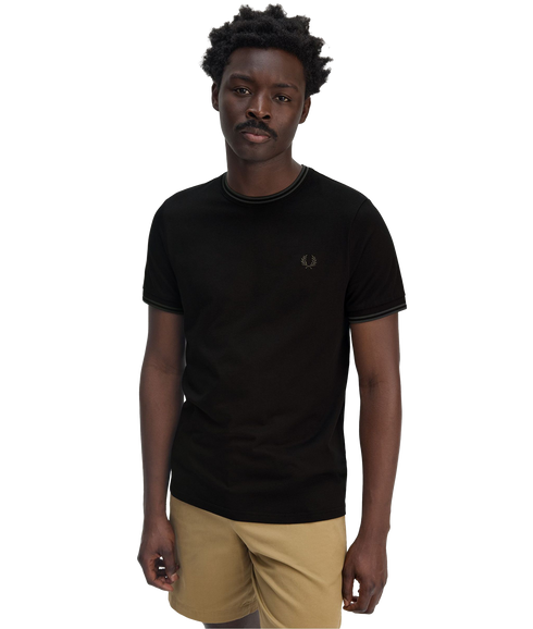 Twin Tipped Tee - Black