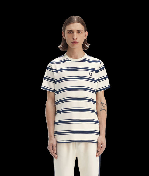 Fine Strpe Tee - Multi