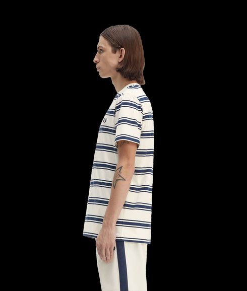 Fine Strpe Tee - Multi