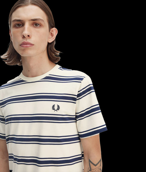 Fine Strpe Tee - Multi