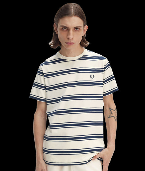 Fine Strpe Tee - Multi