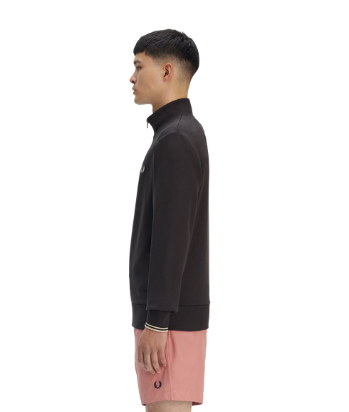 Half Zip Sweat - Grey