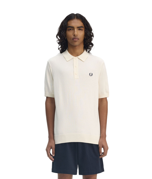 Knitted Shirt - Cream