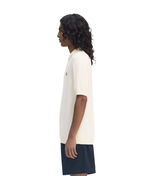 Knitted Shirt - Cream