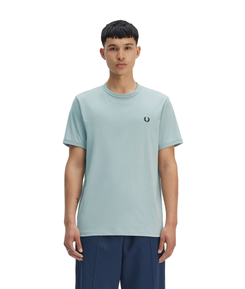Ringer Tee - Blue