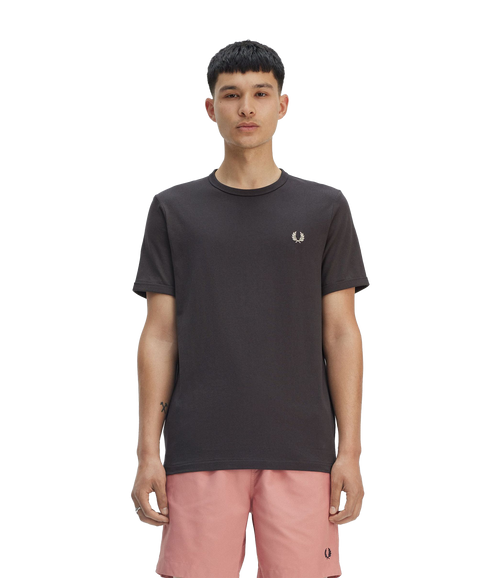 Ringer Tee - Grey