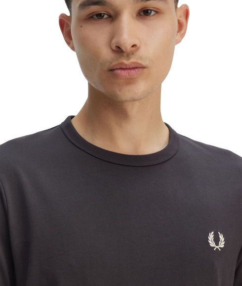 Ringer Tee - Grey