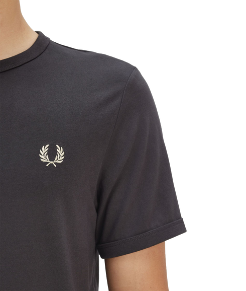Ringer Tee - Grey