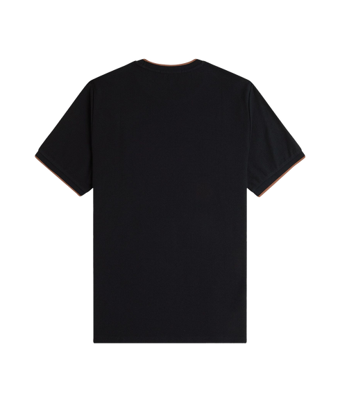 Crepe Pique Tee - Navy