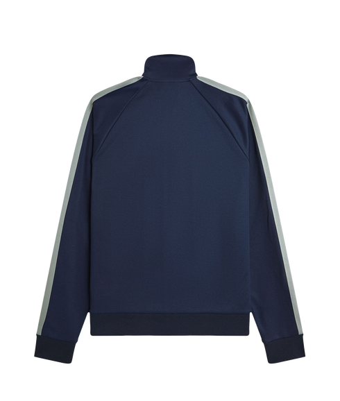 Two Colour Tape Track Jacket - Navy