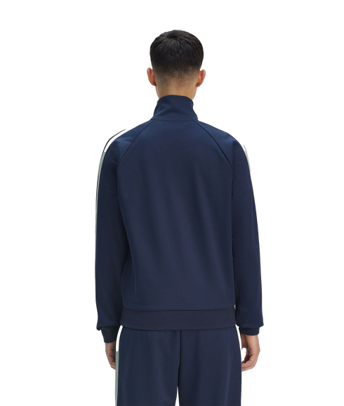 Two Colour Tape Track Jacket - Navy