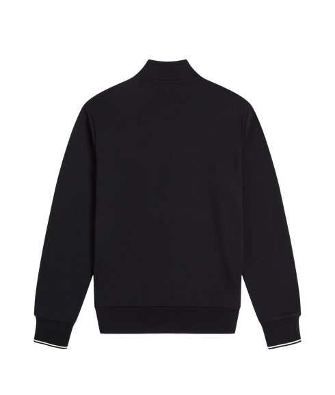 Half Zip Sweat - Black
