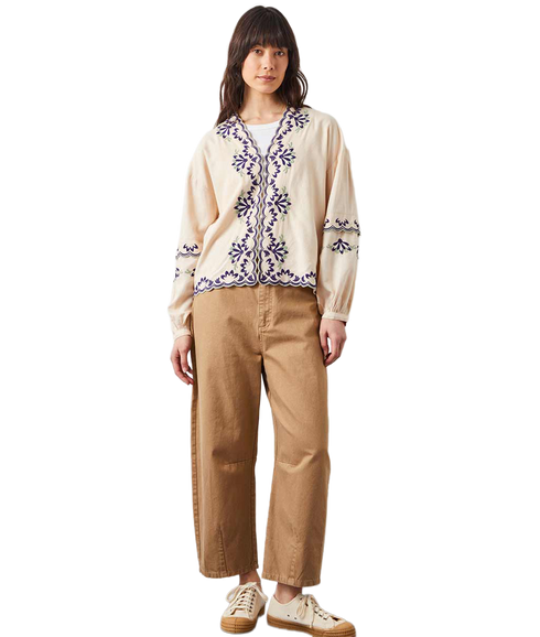 Cresta Blouse - Ivory