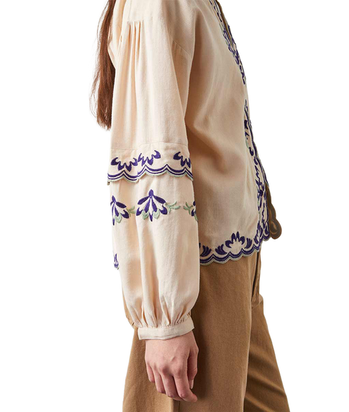 Cresta Blouse - Ivory