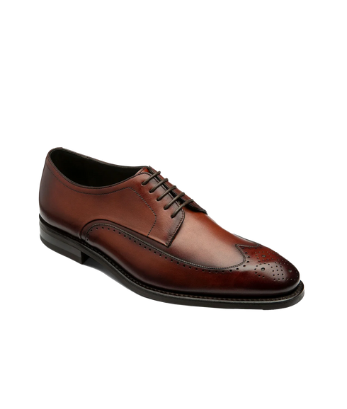 Derby Punched Brogue - Bale Scotch Patina