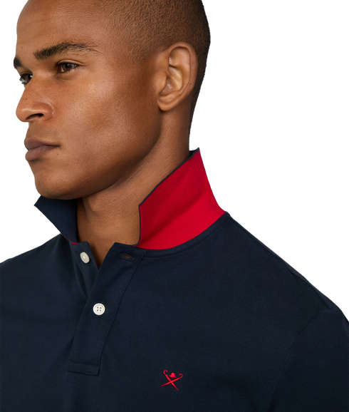 Slim Fit Logo - Navy