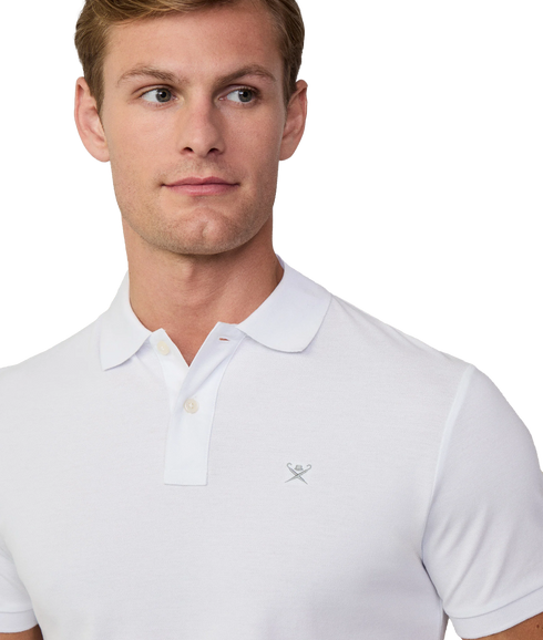 Slim Fit Logo - Optic White