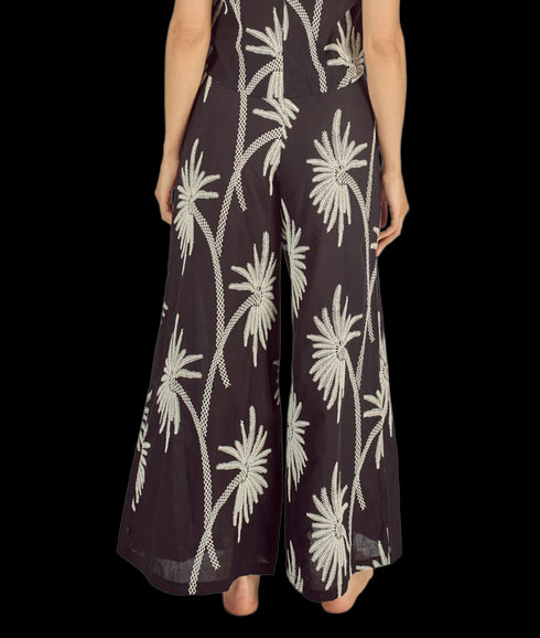 Wide Boy Trousers - Black