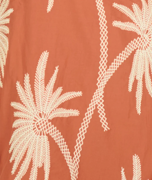 Gloria Dress - Rust