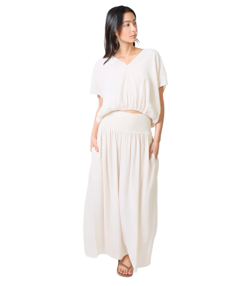 Whispers Top - Cream
