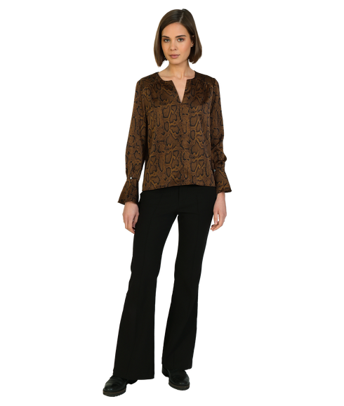 The Dandy Blouse - Brown