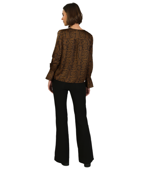 The Dandy Blouse - Brown