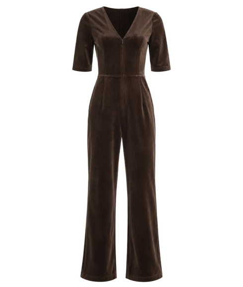 Clan Jumpsuit - Brown