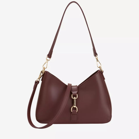 Ador Shoulder Bag - Burgundy