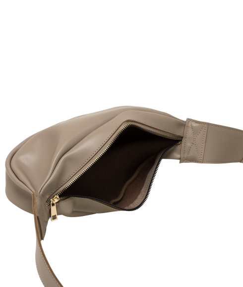 Soft Crescent Bag - Taupe