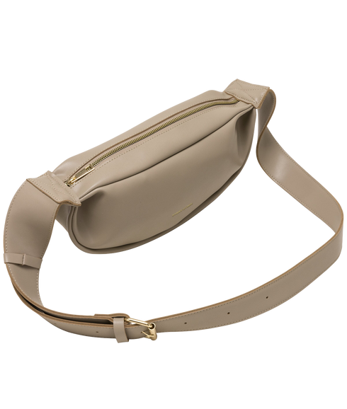 Soft Crescent Bag - Taupe