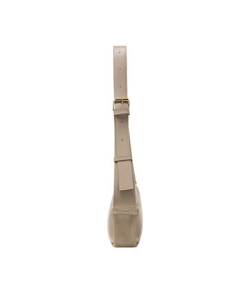Soft Crescent Bag - Taupe