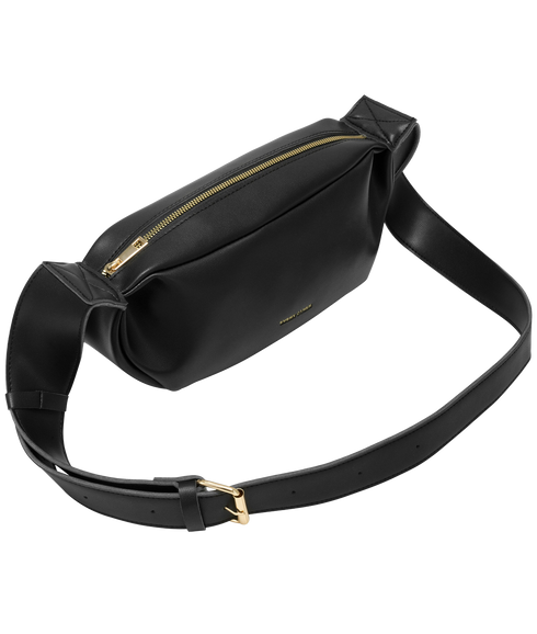 Soft Crescent Bag - Black