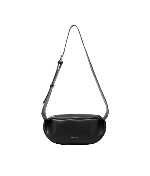 Soft Crescent Bag - Black