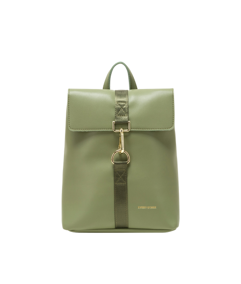 Single Clip Backpack - Olive
