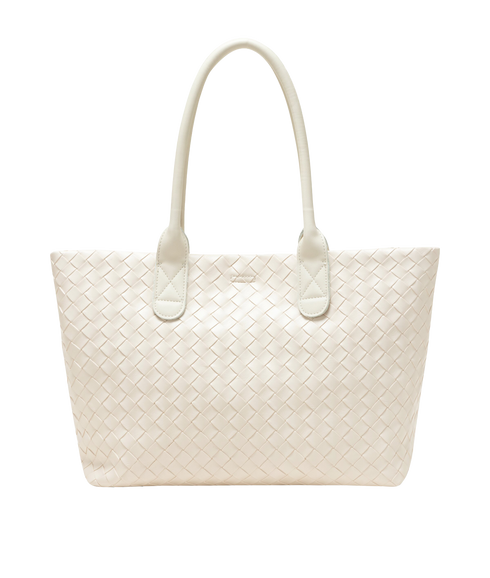 Woven Tote Bag - Off White