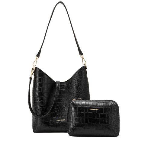 Curve Top Shoulder - Black