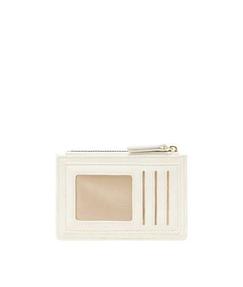 Quilted Card Holder - White