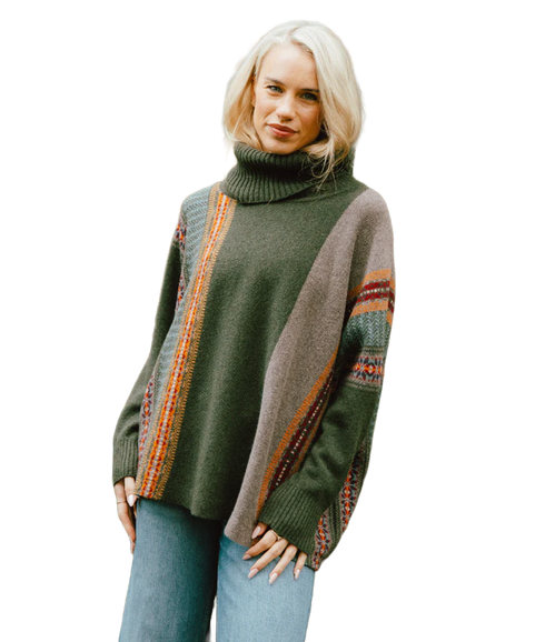 Montrose Cowl Sweater - Bracken